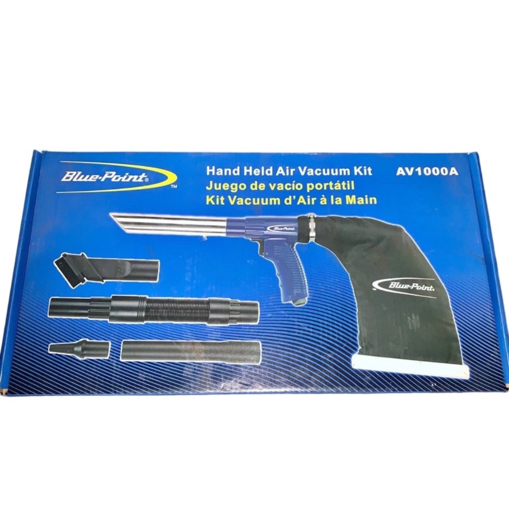 Blue Point Handheld Air Vaccuum Kit